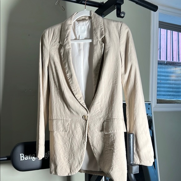 H&M Light Beige Blazer - Picture 3 of 8